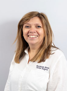 Clair, receptionist at Westbrook House Dental Implant Centre